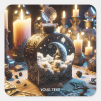 Fantasy Cute Decanter Moon Night