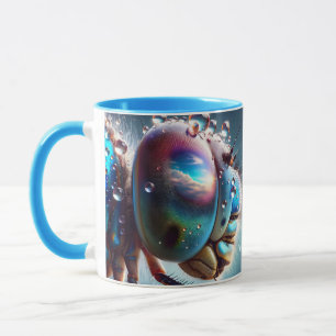 Fantasy Cute Dragonfly Macro Photo Mug