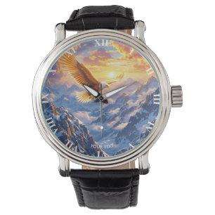 Fantasy Cute Eagle Mountains Sunrise Watch