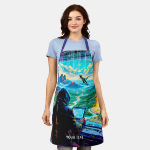Fantasy Cute Fantastic Run Park Apron
