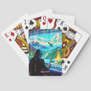 Fantasy Cute Fantastic Run Park Playing Cards