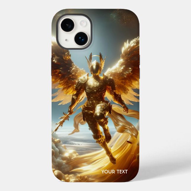 Fantasy Cute Flying Winged Warrior Case-Mate iPhone Case (Back)