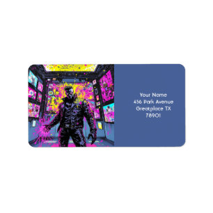 Fantasy Cute Glitch In Gallery  Label