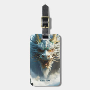 Fantasy Cute Great Strong Dragon Luggage Tag