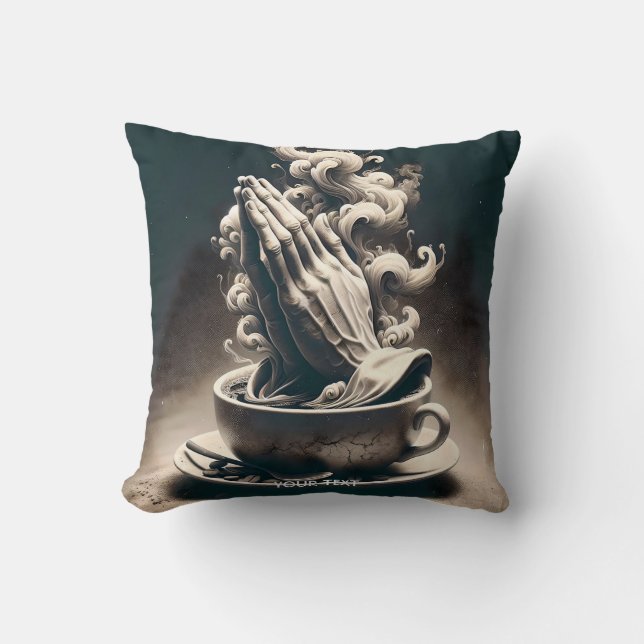 Fantasy Cute Hands Coffee Cup Cushion (Front)