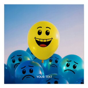 Fantasy Cute Happy And Sad Poster