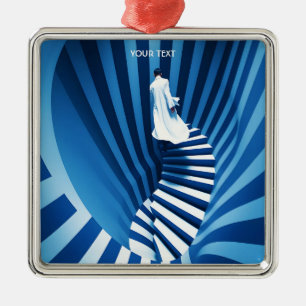 Fantasy Cute Impossible Room Strips Metal Tree Decoration