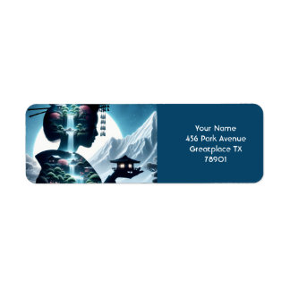 Fantasy Cute  Japanese Girl Landscape 