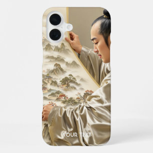 Fantasy Cute Japanese Painter Landscape iPhone 16 Plus Case
