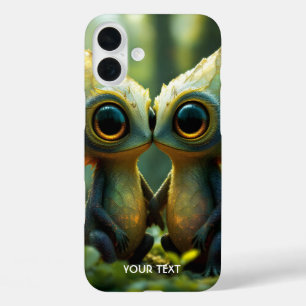 Fantasy Cute Leaves Forest Love iPhone 16 Plus Case