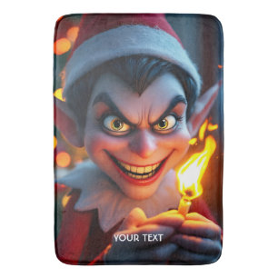 Fantasy Cute Match Christmas Tree Bath Mat