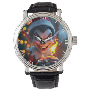 Fantasy Cute Match Christmas Tree Watch