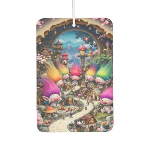 Fantasy Cute Mini Troll City Car Air Freshener