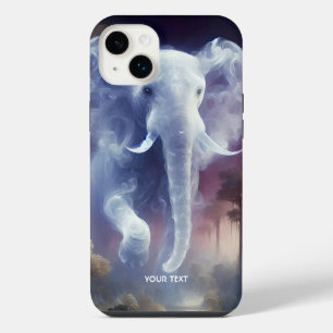 Fantasy Cute Mist Elephant Jungle iPhone 14 Plus Case