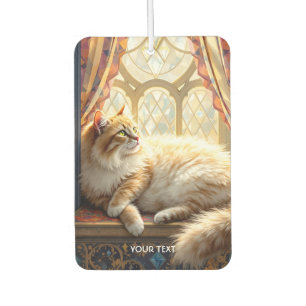 Fantasy Cute Morning Window Cat Car Air Freshener