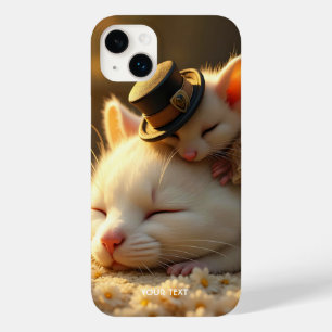 Fantasy Cute Mouse Cat Love Case-Mate iPhone 14 Plus Case