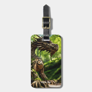 Fantasy Cute  Mushroom Sabre Forest Luggage Tag