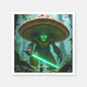 Fantasy Cute  Mushroom Sabre Forest Napkin