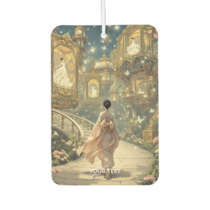 Fantasy Cute Music Box Garden Car Air Freshener