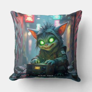 Fantasy Cute Music Joy Street Cushion