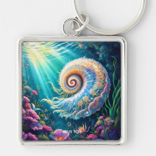 Fantasy Cute Nature Underwater World Key Ring