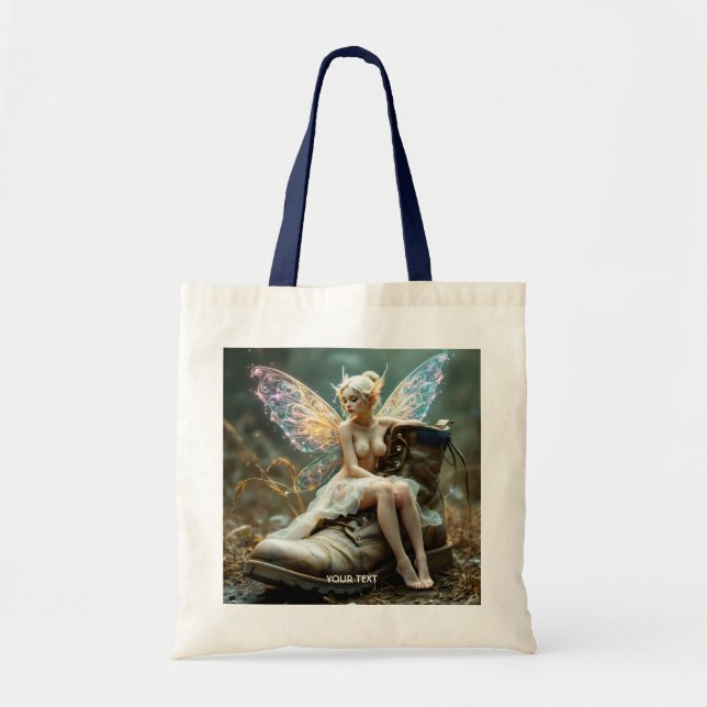 Fantasy Cute  Old Big Boot Tote Bag (Front)