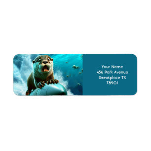 Fantasy Cute Otter Torpedo Sea