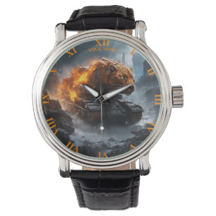 Fantasy Cute Panther Tank Fire Watch