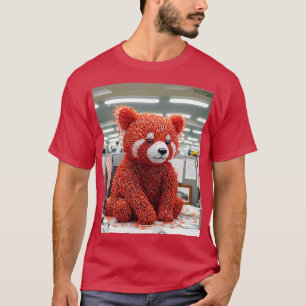 Fantasy Cute Paper Clip Bear T-Shirt