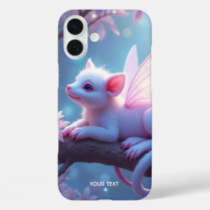 Fantasy Cute Pink Creature Forest iPhone 16 Plus Case