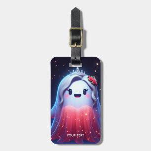 Fantasy Cute Red Dress Promo Luggage Tag