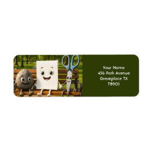 Fantasy Cute Rock Paper Scissors