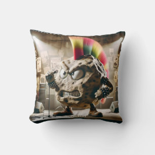 Fantasy Cute Rock Punk Singer Cushion