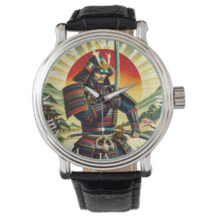 Fantasy Cute Samurai Warrior Katana  Watch