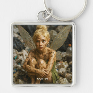 Fantasy Cute Small Dirty Creature Key Ring