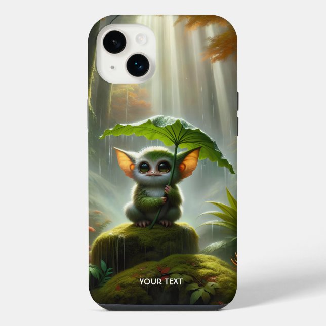 Fantasy Cute Small Forest Creature iPhone Case (Back)
