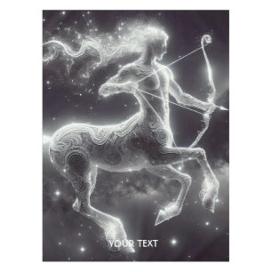 Fantasy Cute Space Stars Centaur Tablecloth