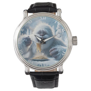 Fantasy Cute Spaghetti Yeti Snow Watch