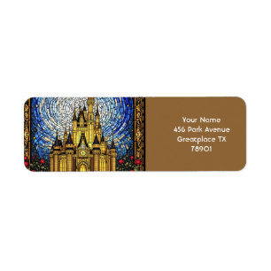 Fantasy Cute Stained Glass Castle