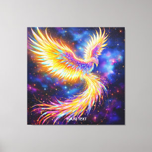 Fantasy Cute Starlight Phoenix Space Canvas Print