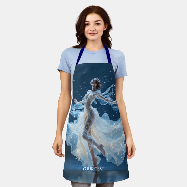 Fantasy Cute  Stars Lady Dancing Apron (Worn)