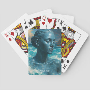 Fantasy Cute Stone Skin Sea Playing Cards