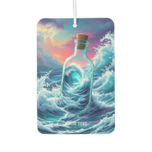 Fantasy Cute Storm Bottle Ocean Car Air Freshener