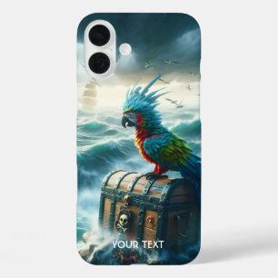 Fantasy Cute Storm Sea Pirates  iPhone 16 Plus Case