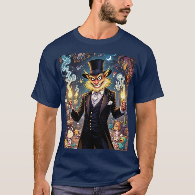 Fantasy Cute Super Villain Toys T-Shirt (Front)