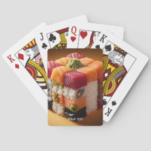 Fantasy Cute Sushi Small Cube Playing Cards