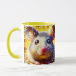 Fantasy Cute Sweet Surreal Mice Mug