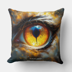 Fantasy Cute Tiger Orange Eye Cushion
