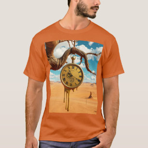 Fantasy Cute Tree Desert Clock T-Shirt
