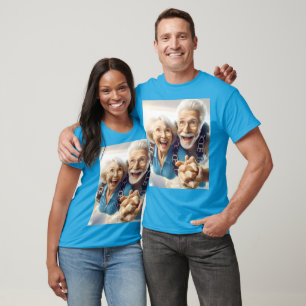 Fantasy Cute Two People Skydiving T-Shirt